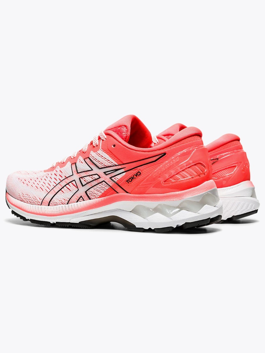 ASICS Gel-Kayano 27 White/ Sunrise Red