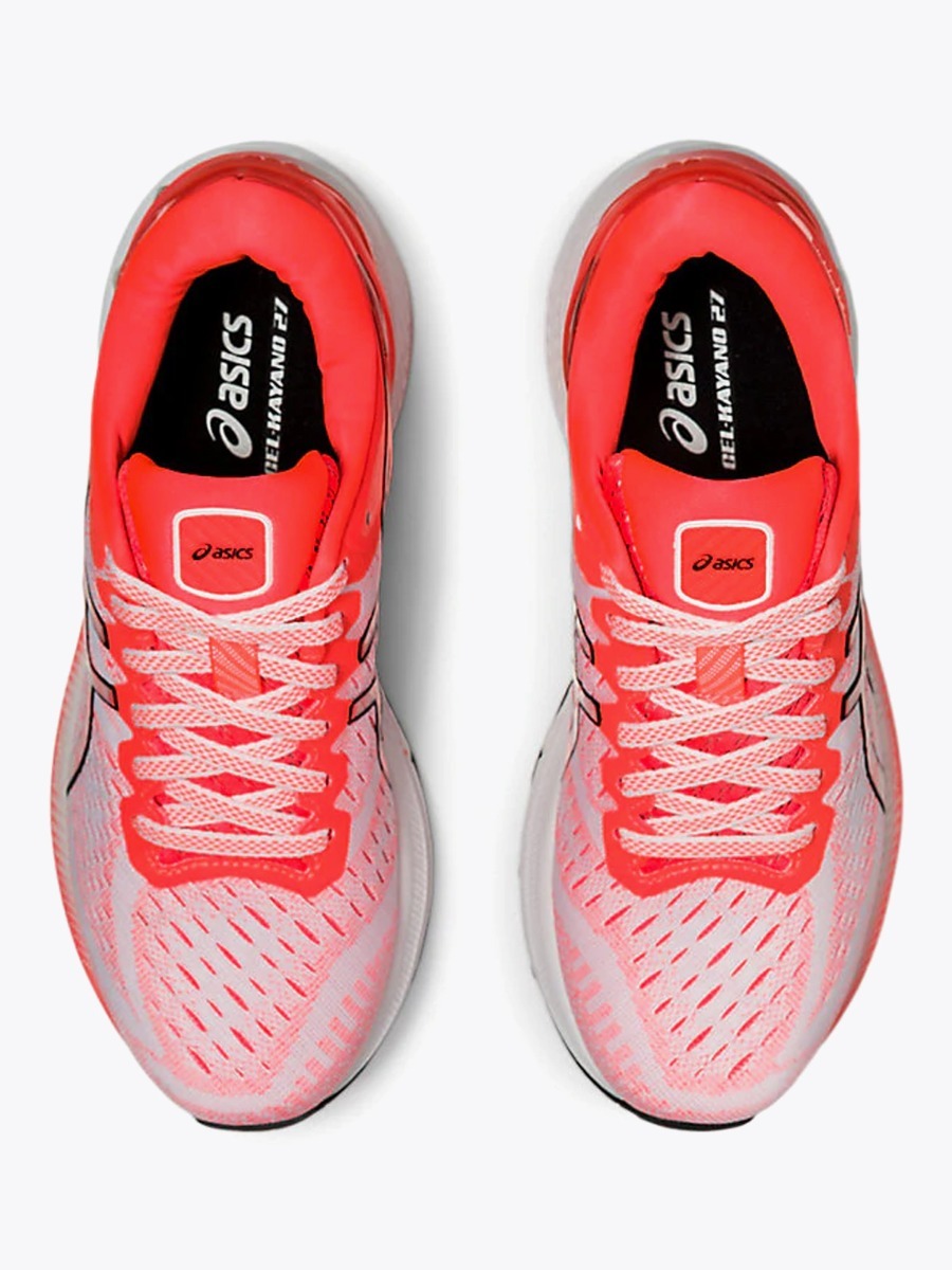 ASICS Gel-Kayano 27 White/ Sunrise Red