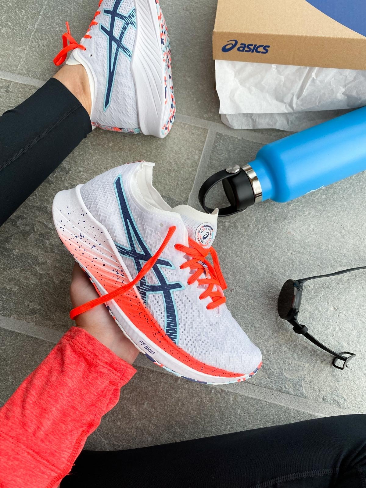 ASICS Magic Speed White / Thunder Blue