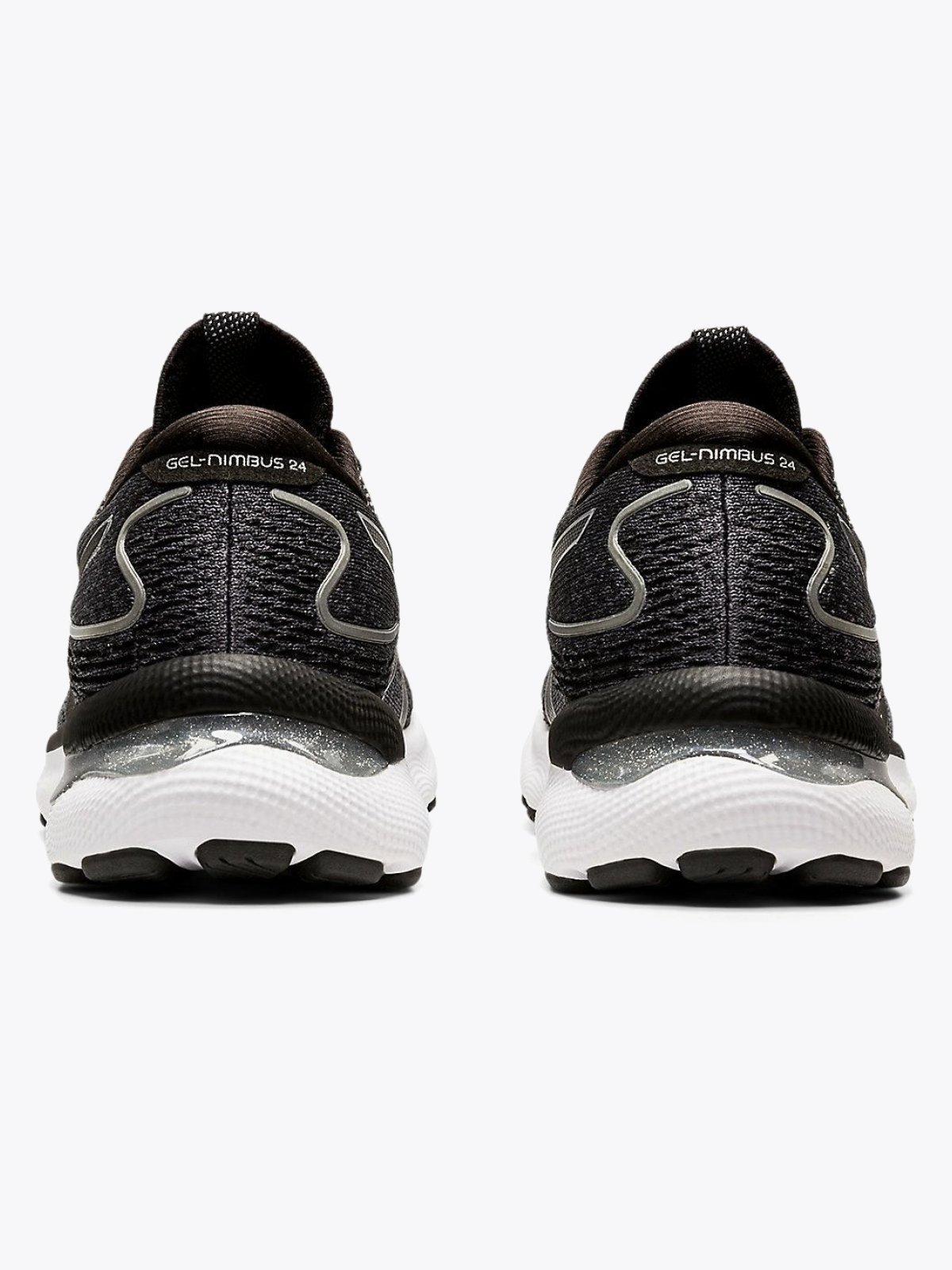 ASICS Gel-Nimbus 24 Black/Pure Silver