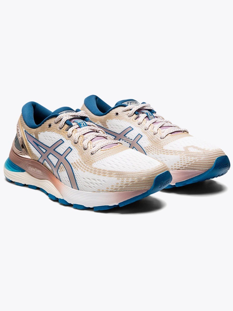 ASICS Gel-Nimbus 21 White/ Violet Blush