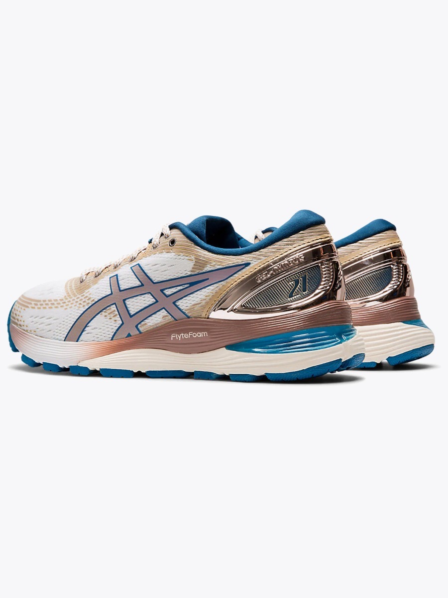 ASICS Gel-Nimbus 21 White/ Violet Blush