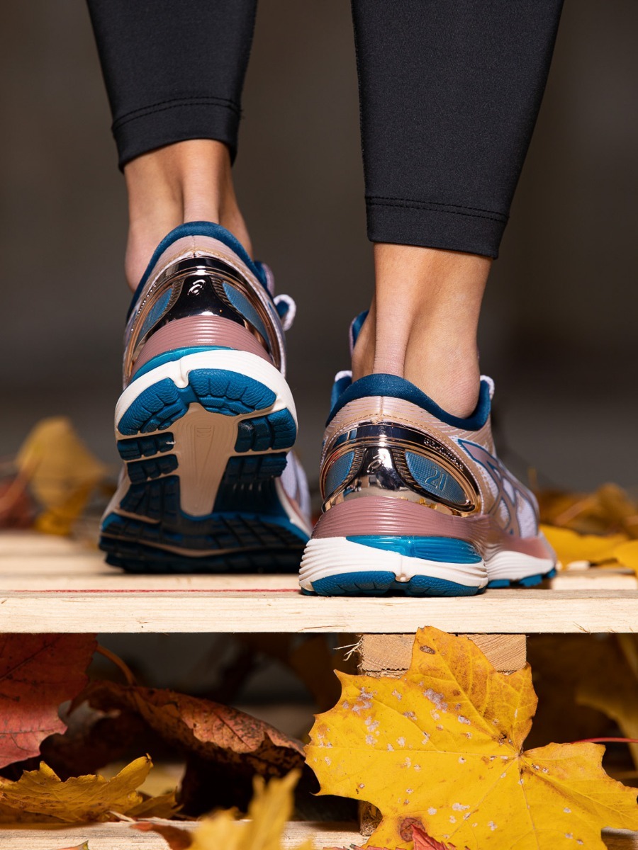 ASICS Gel-Nimbus 21 White/ Violet Blush