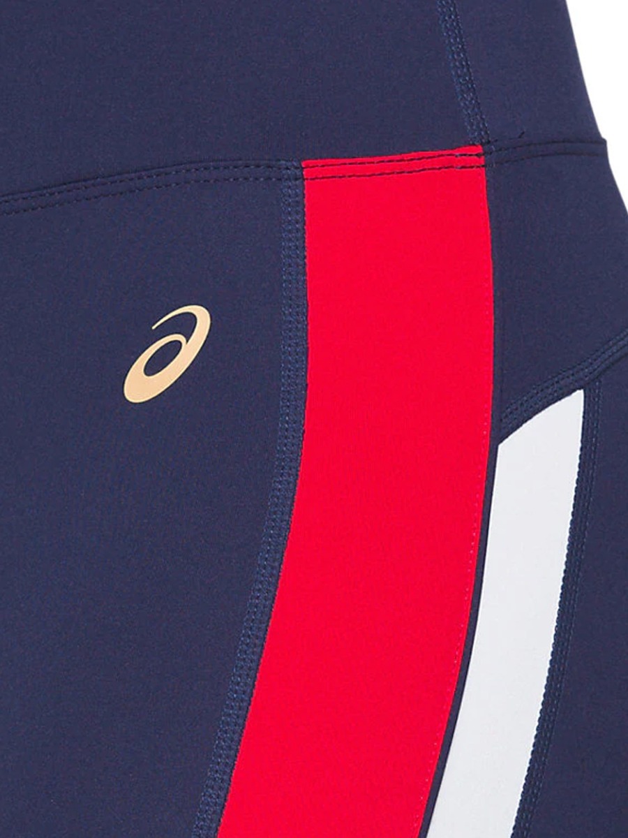 ASICS Tokyo train tight Peacoat/Classic Red