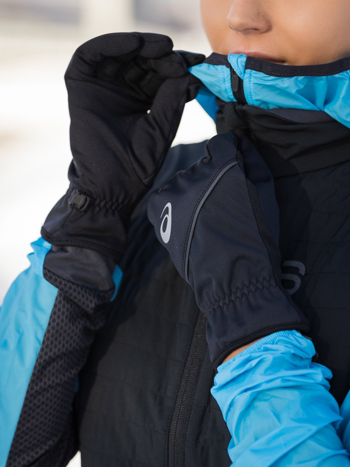 ASICS Thermal Gloves Performance Black