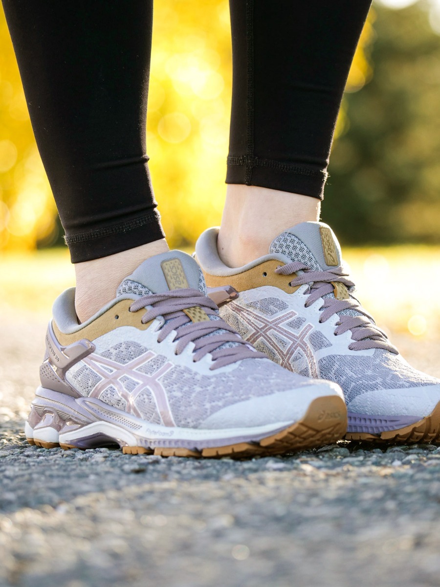ASICS Gel-Kayano 26 Glacier Grey/ Lavender Grey