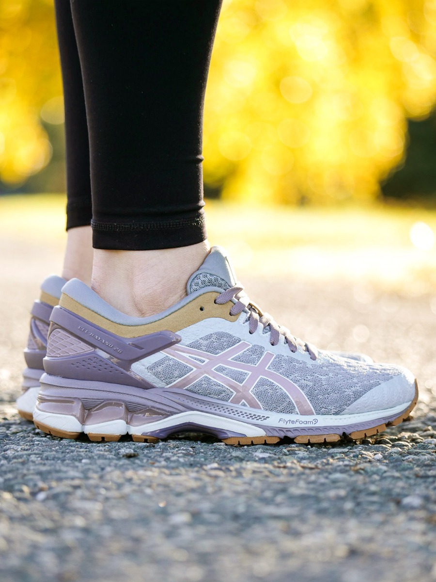 ASICS Gel-Kayano 26 Glacier Grey/ Lavender Grey