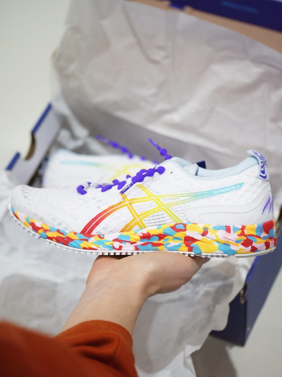 ASICS Gel-Noosa Tri 12 White / Classic Red