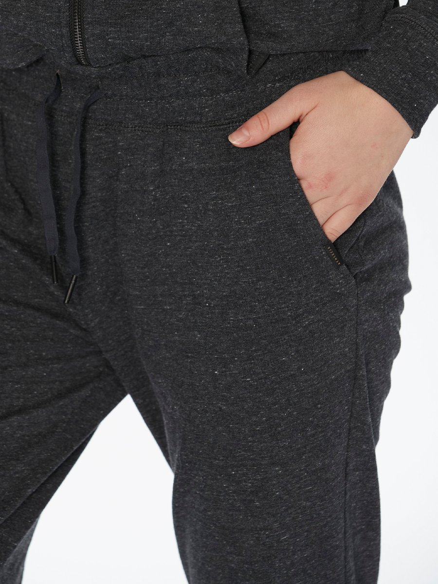 Athlecia Chestine Melange Sweat Pant Dark Grey Melange