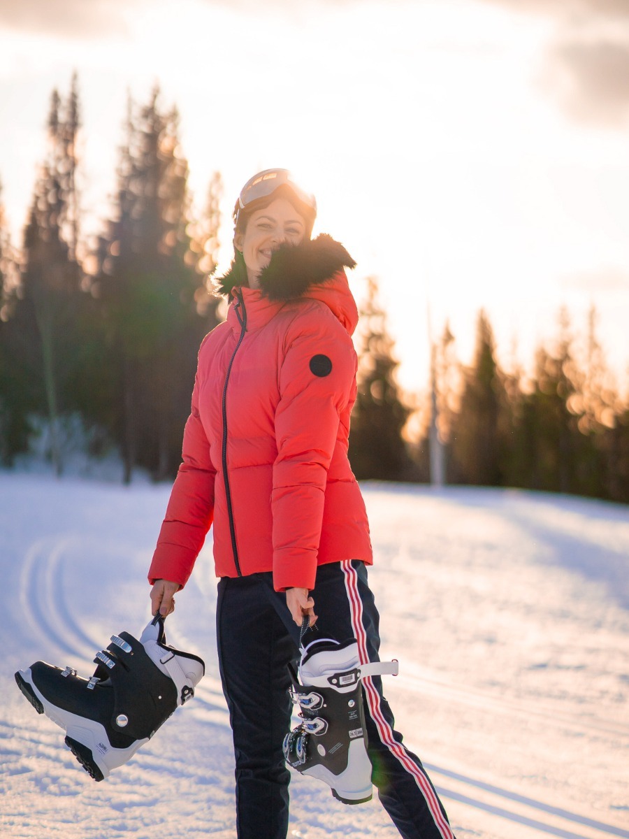 Twentyfour Meribel Warm Jacket Tranebær