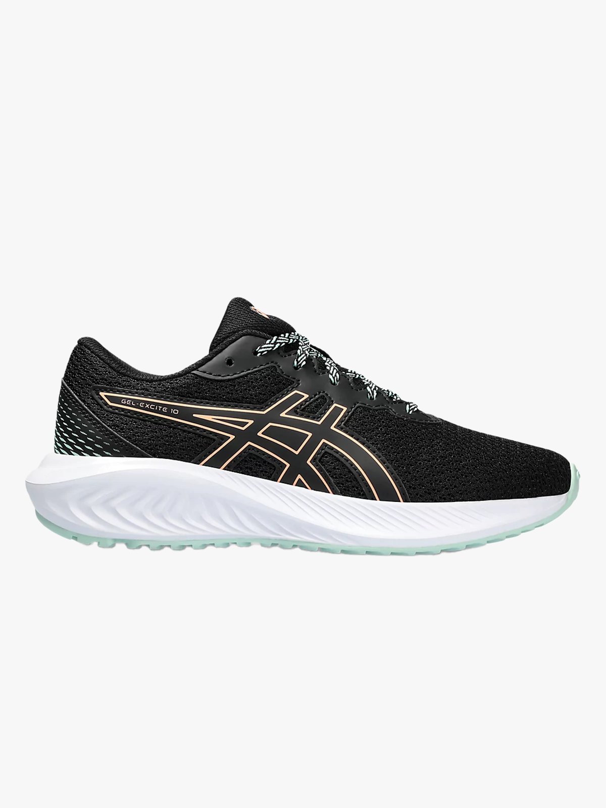 ASICS Gel-Excite 10 GS Black / Bright Sunstone