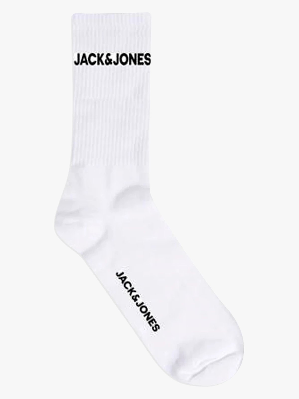 Jack and Jones Junior Basic Logo Tennissock 5 Pack Junior White