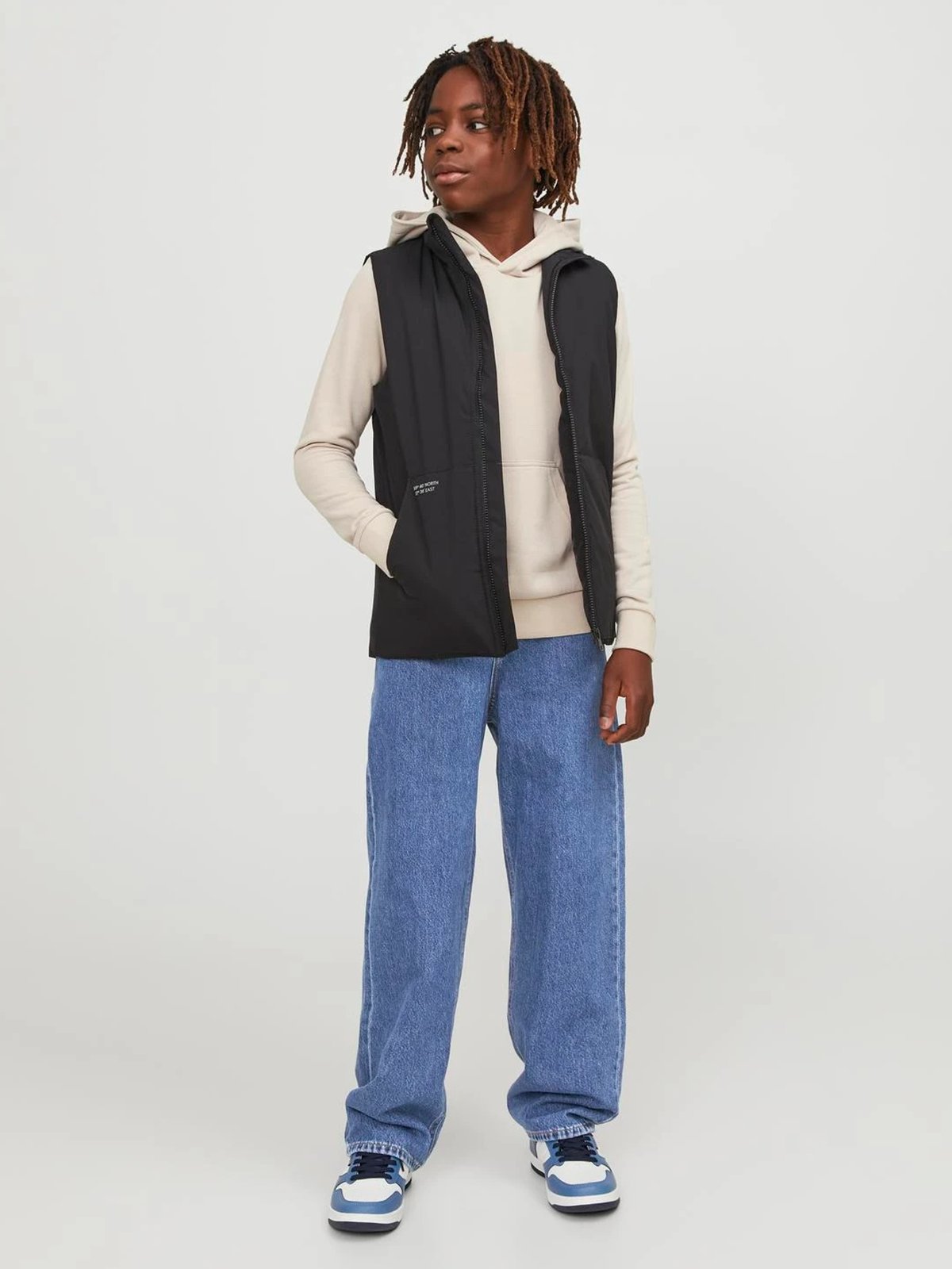 Jack and Jones Junior Alex Original Junior Blue Denim