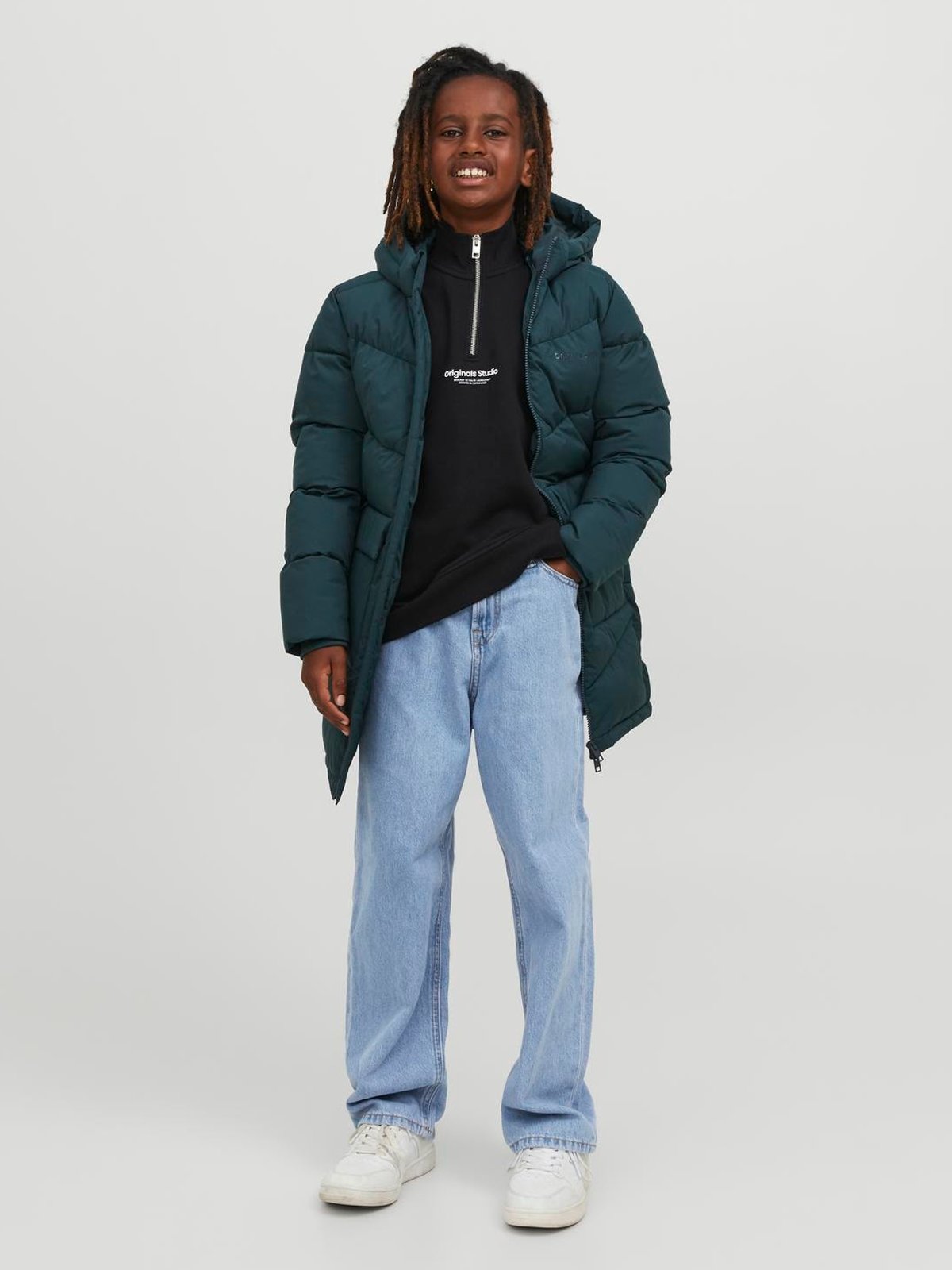 Jack and Jones Junior Alex Original Junior Blue Denim