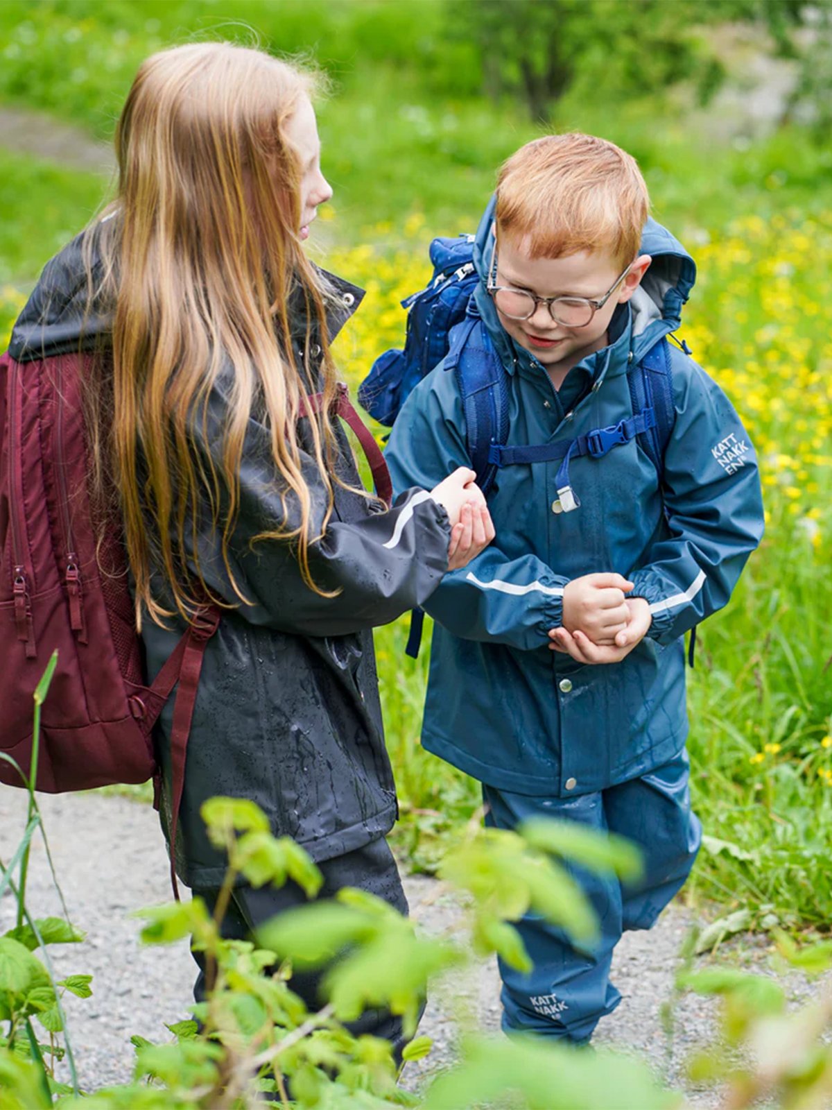 Kattnakken Regnsett Junior Nattehimmel