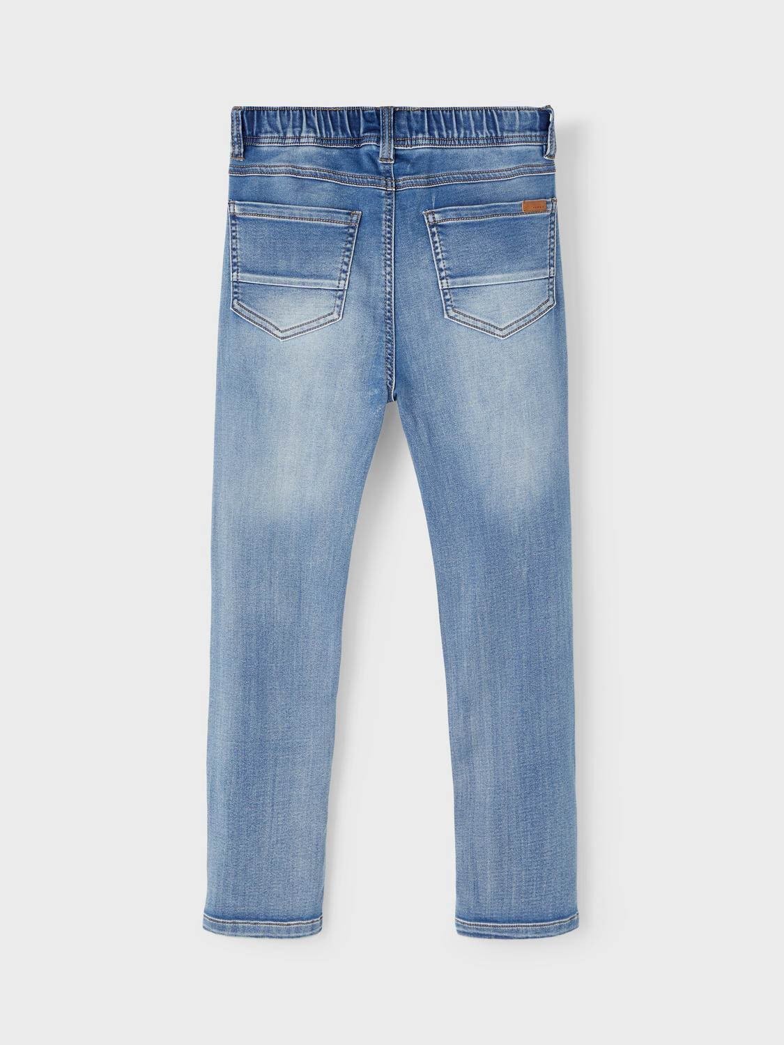 Name It Ryan Slim Sweat Jeans Light Blue Denim