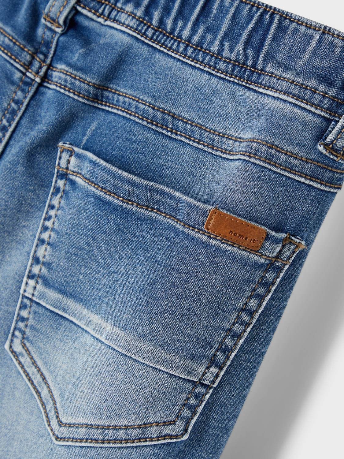Name It Ryan Slim Sweat Jeans Light Blue Denim