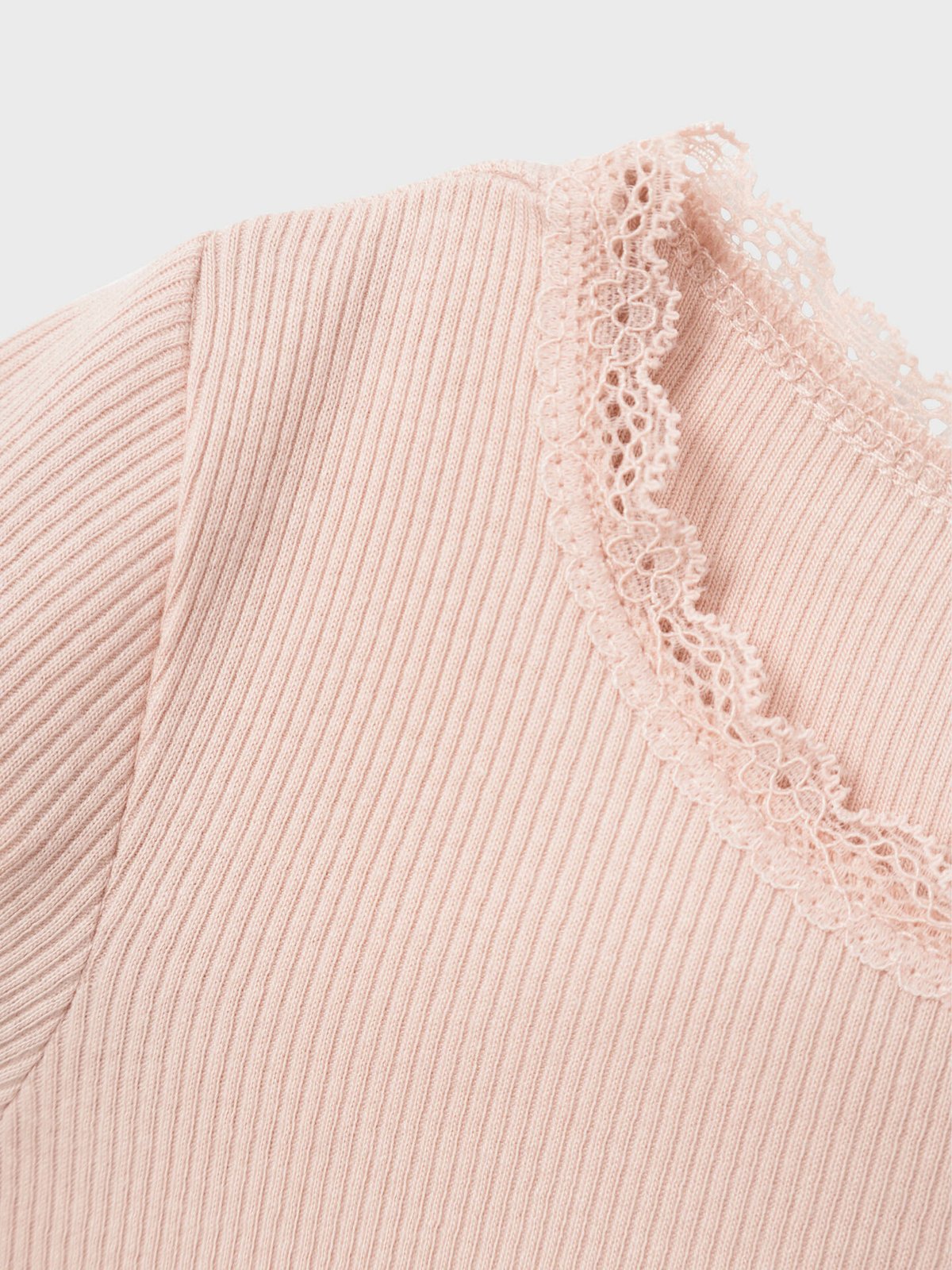 Name It Kab Long Sleeve Top Sepia Rose