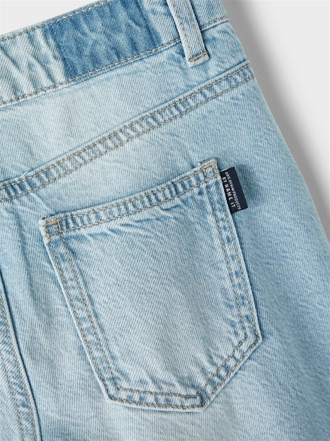 Name It Ben Tapered Jeans Light Blue Denim