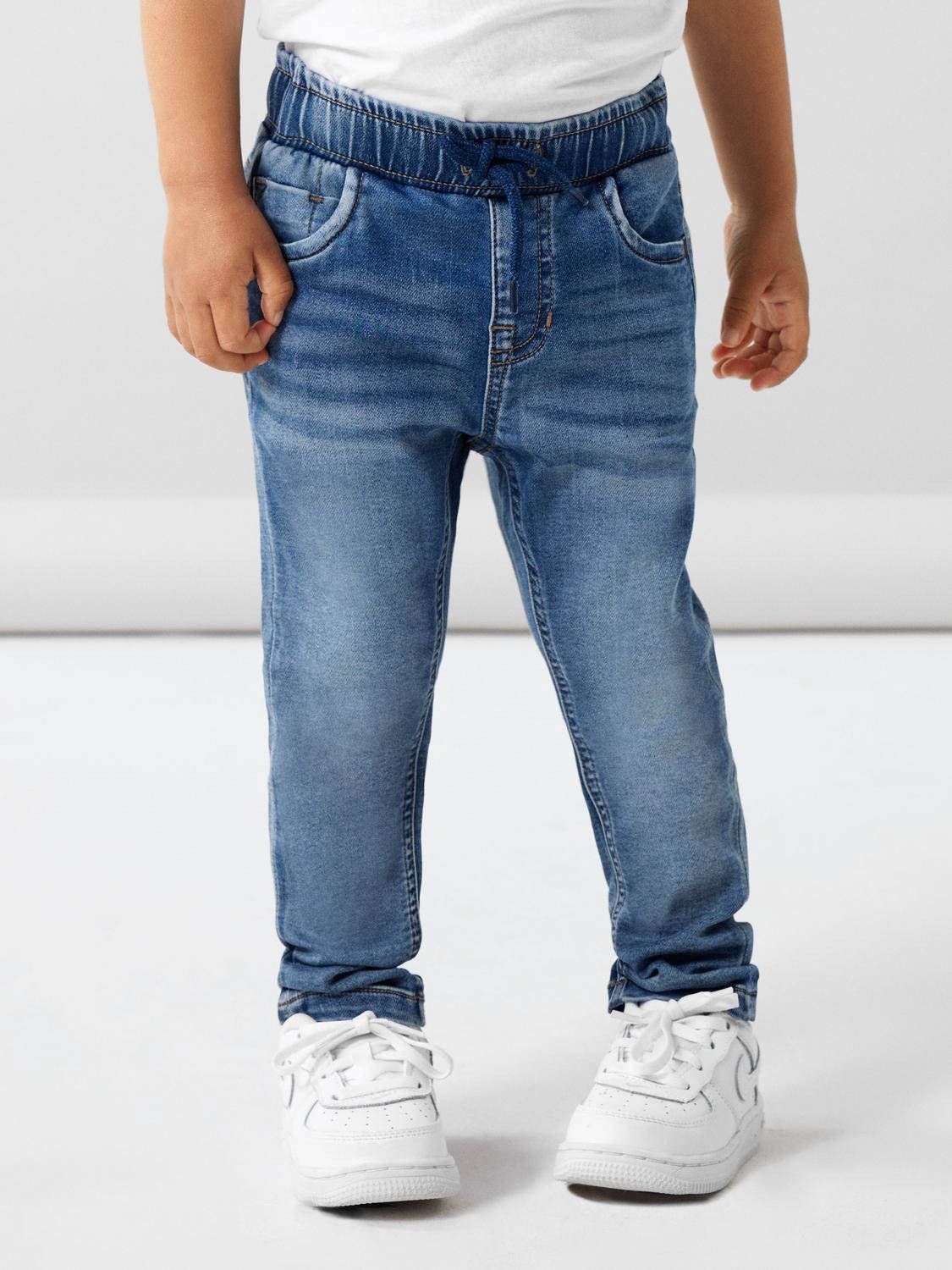 Name It Ryan Slim Sweat Jeans Medium Blue Denim