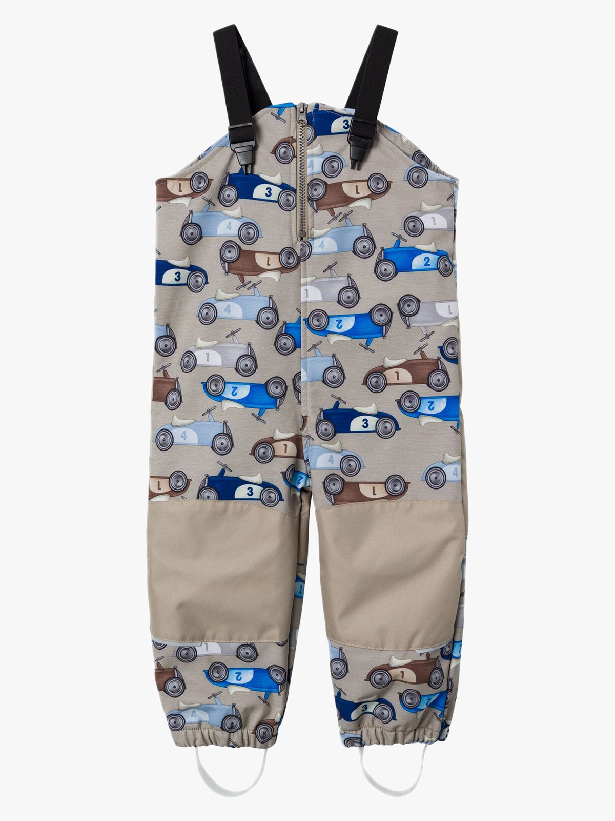 Name It Alfa08 Bib Pant Retro Cars Fo Weathered Teak