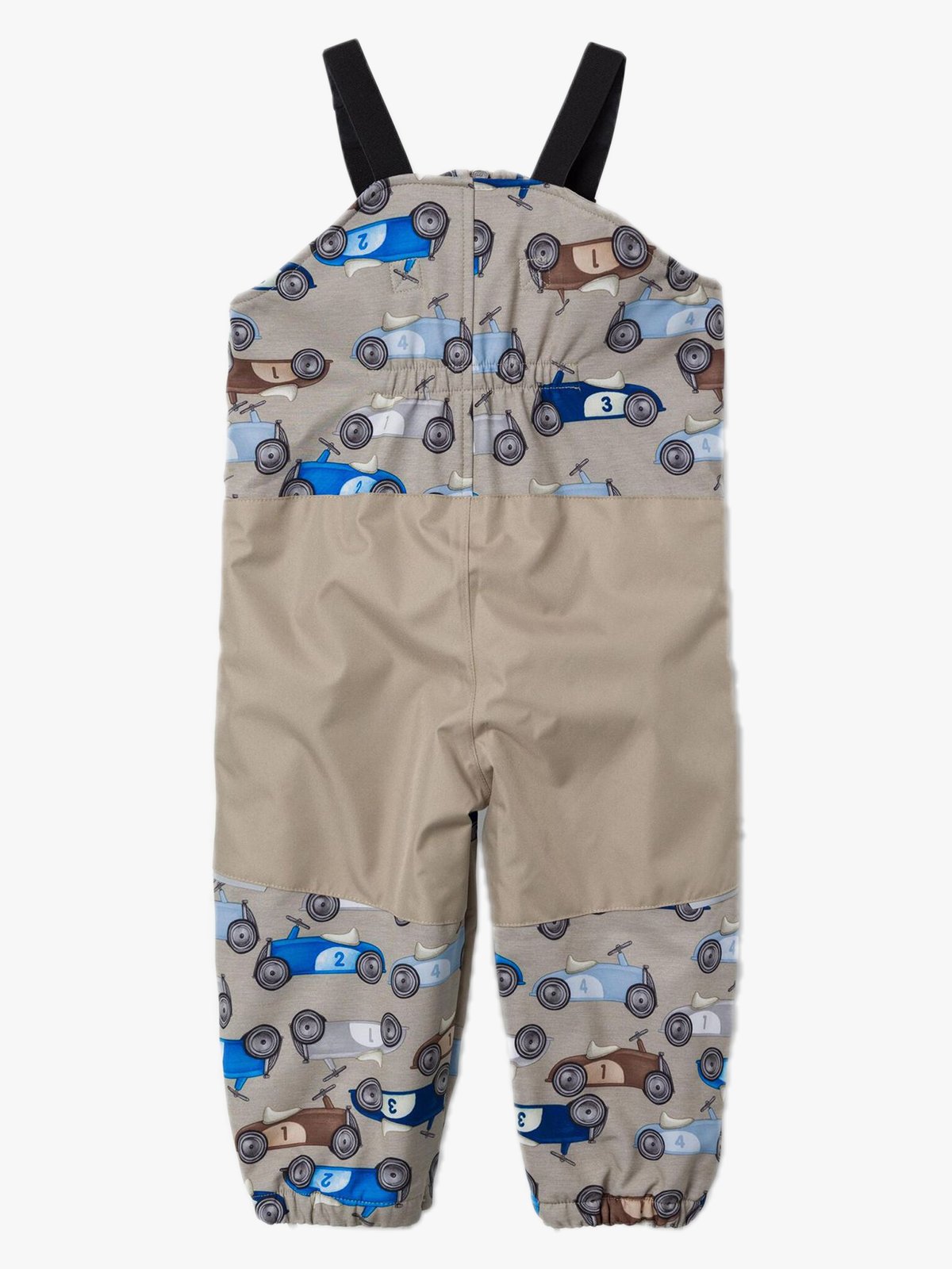 Name It Alfa08 Bib Pant Retro Cars Fo Weathered Teak