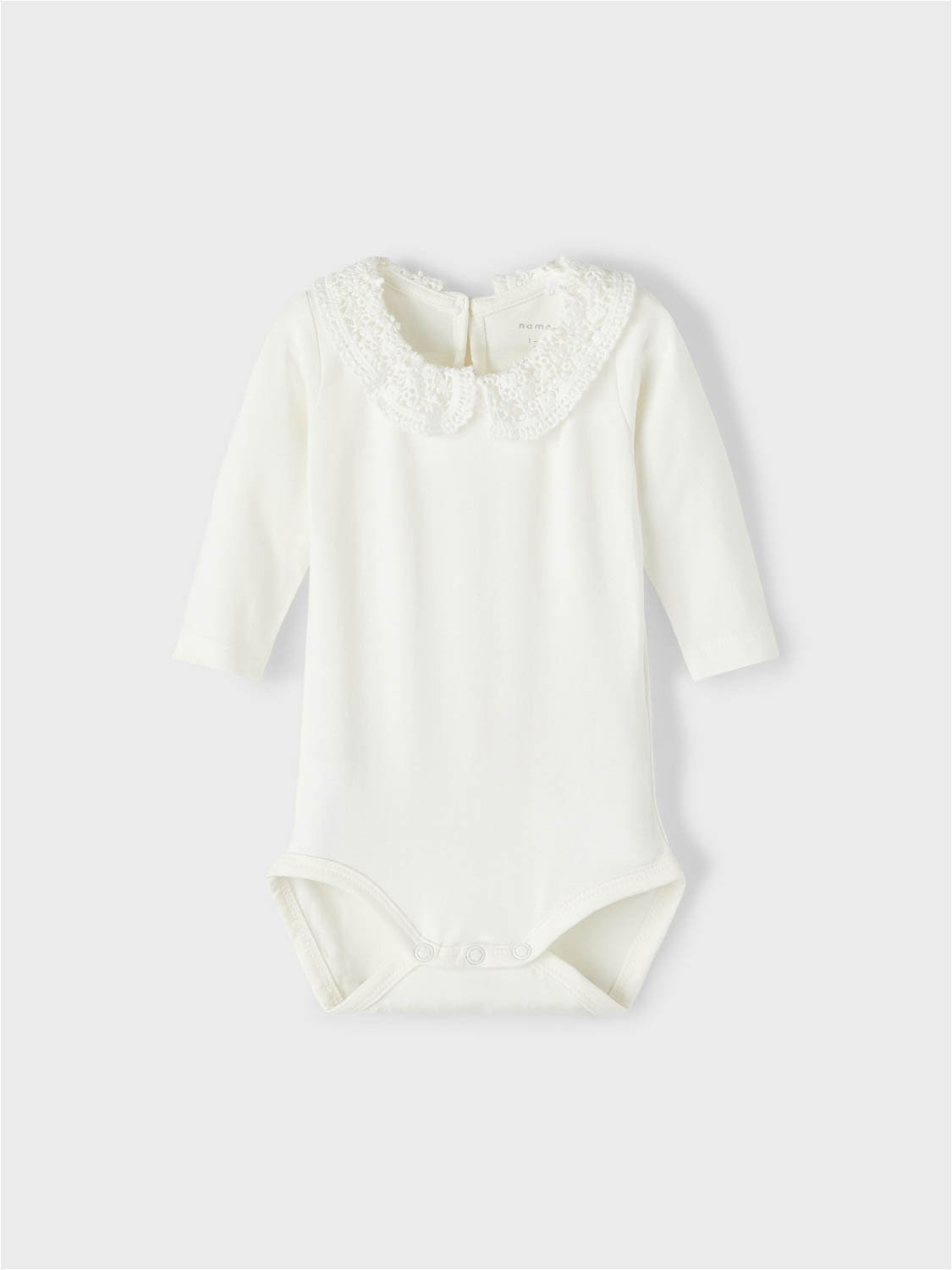 Name It Tylla Long Sleeve Body White Alyssum