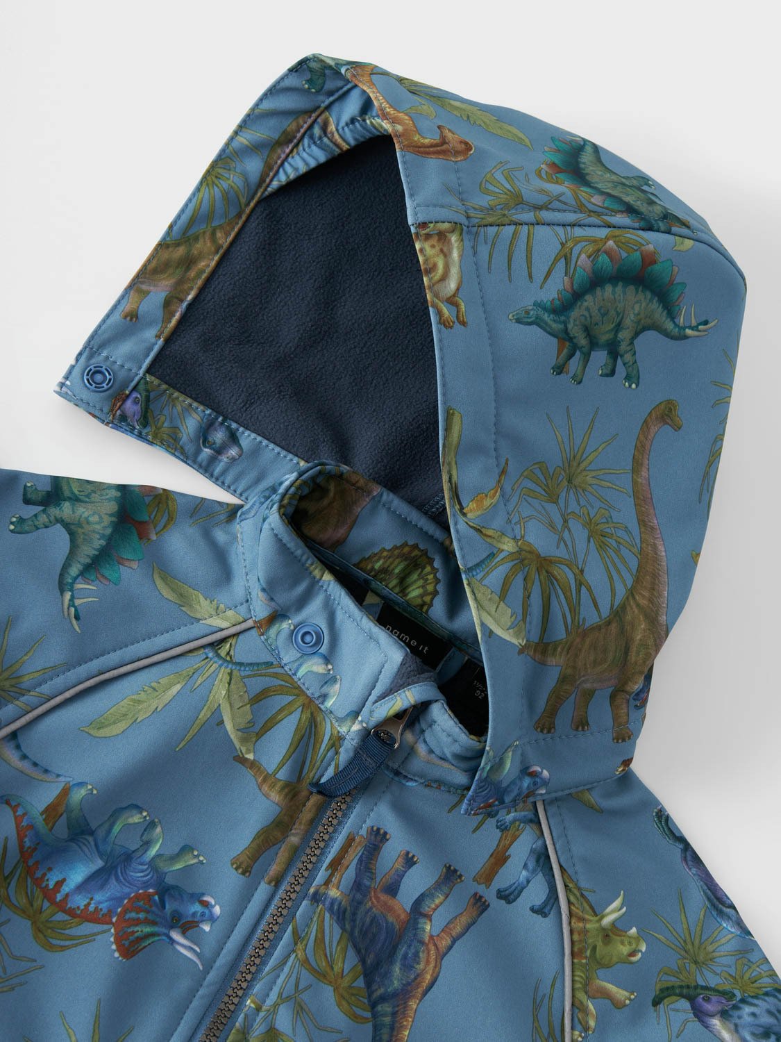 Name It Alfa08 Softshell Suit All Over Print Coronet Blue