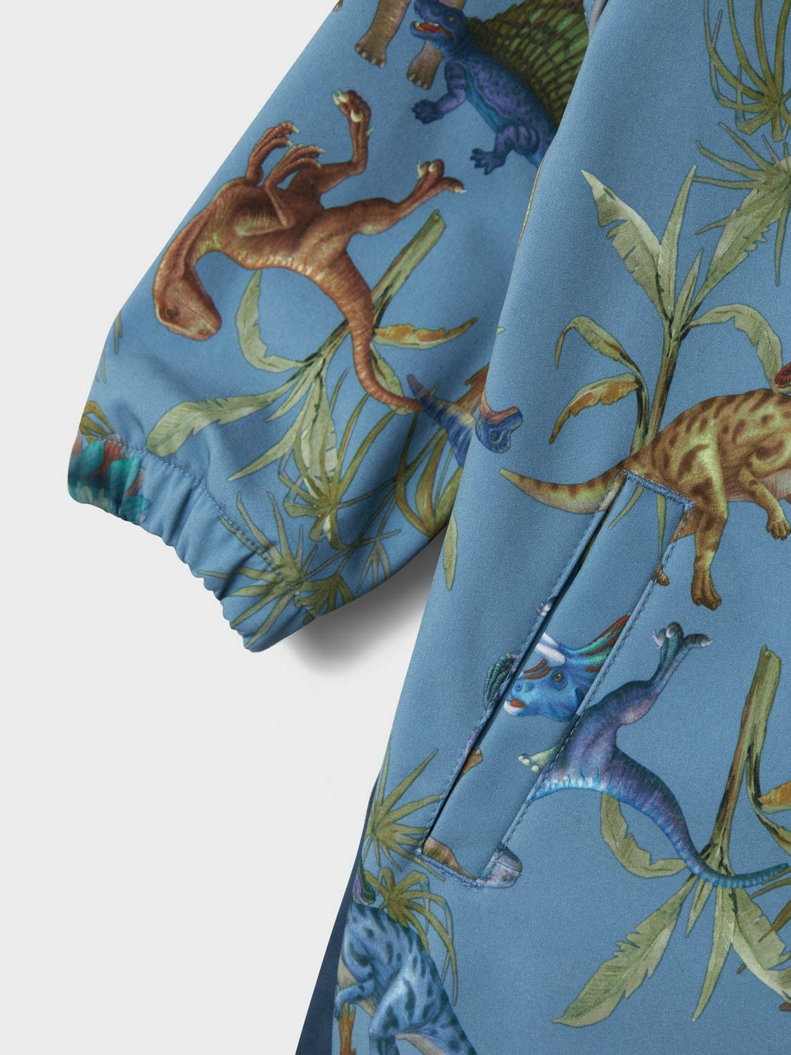 Name It Alfa08 Softshell Suit All Over Print Coronet Blue