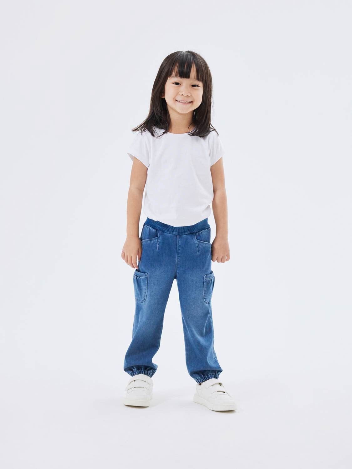 Name It Bella Reg R Jeans Medium Blue Denim