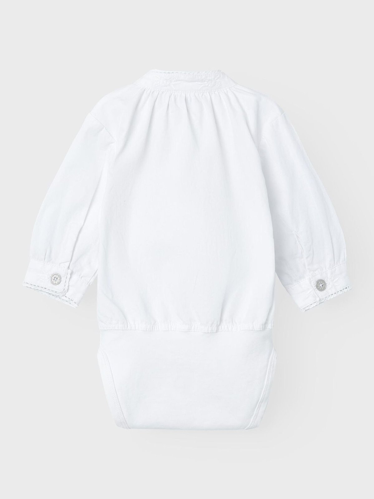 Name It Terina Long Sleeve Shirtbody XXIV Bright White