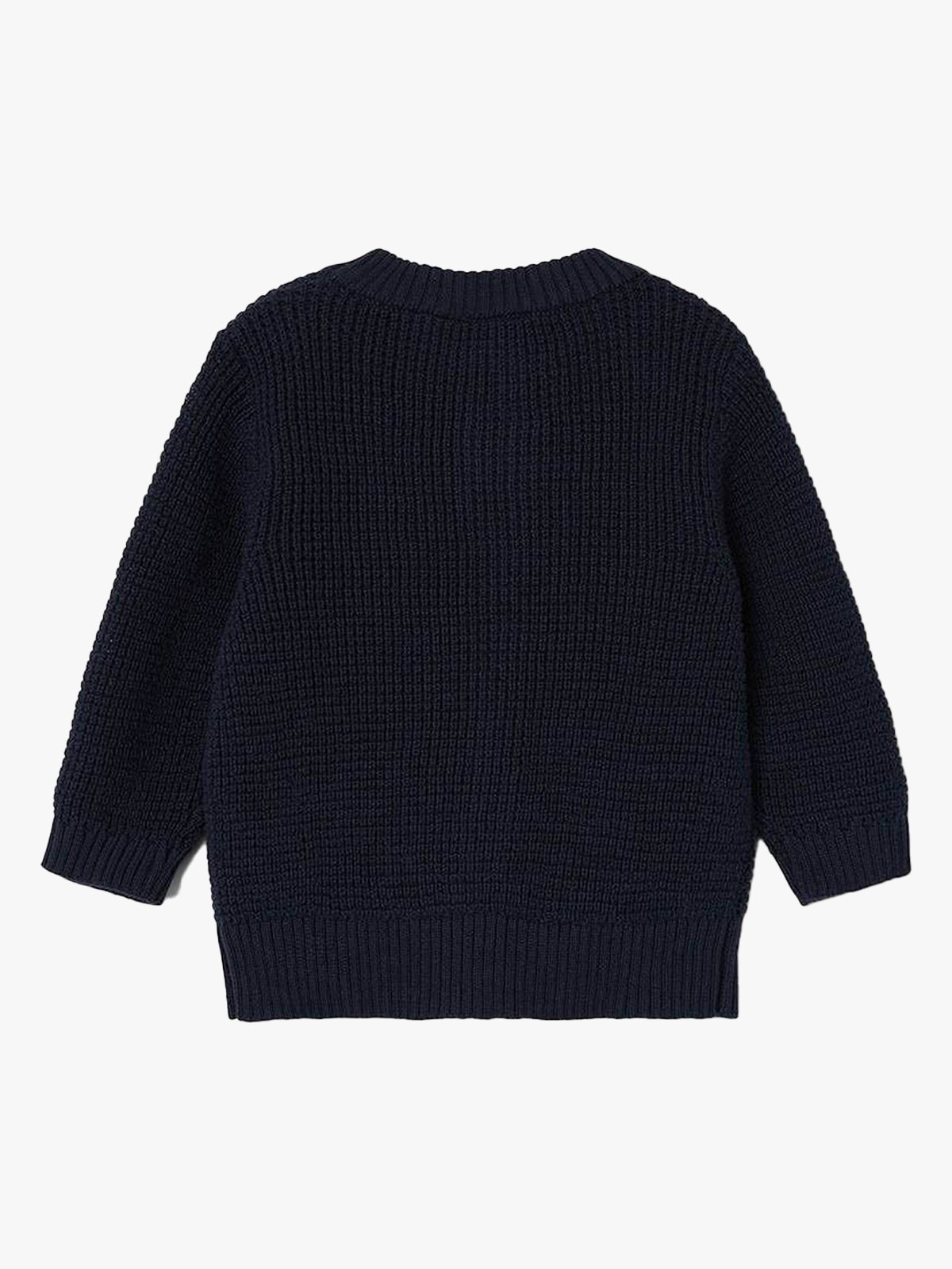 Name It Bubba Long Sleeve Knit Cardigan Dark Sapphire