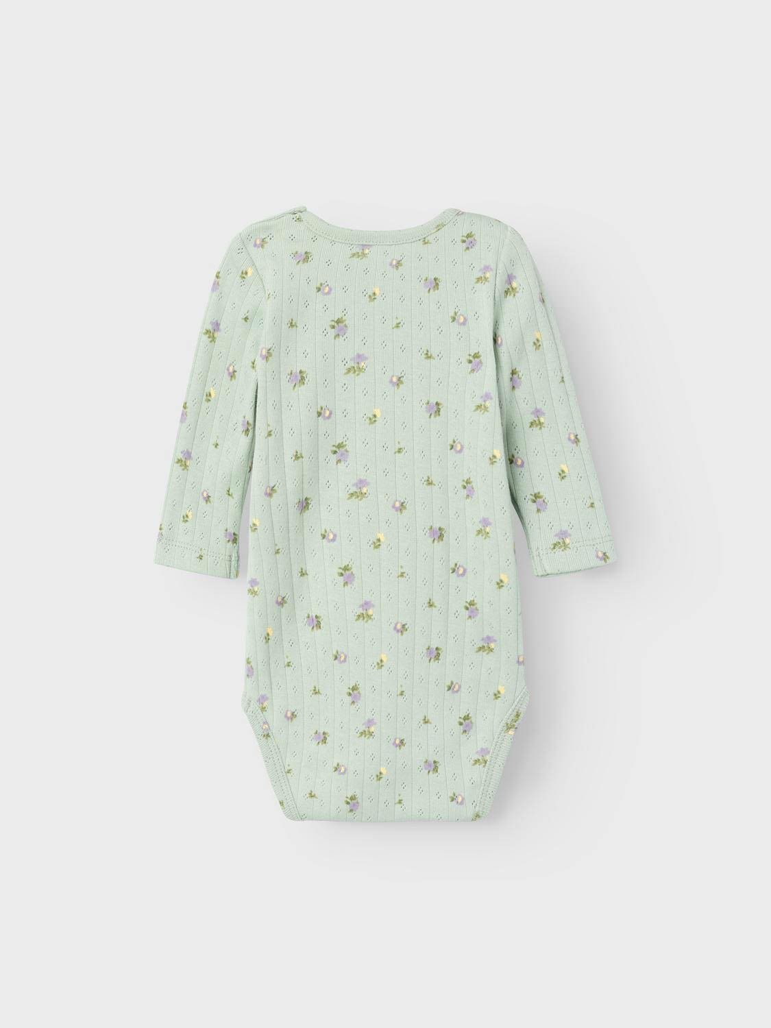 Name It Danina R Long Sleeve Body Slit Green