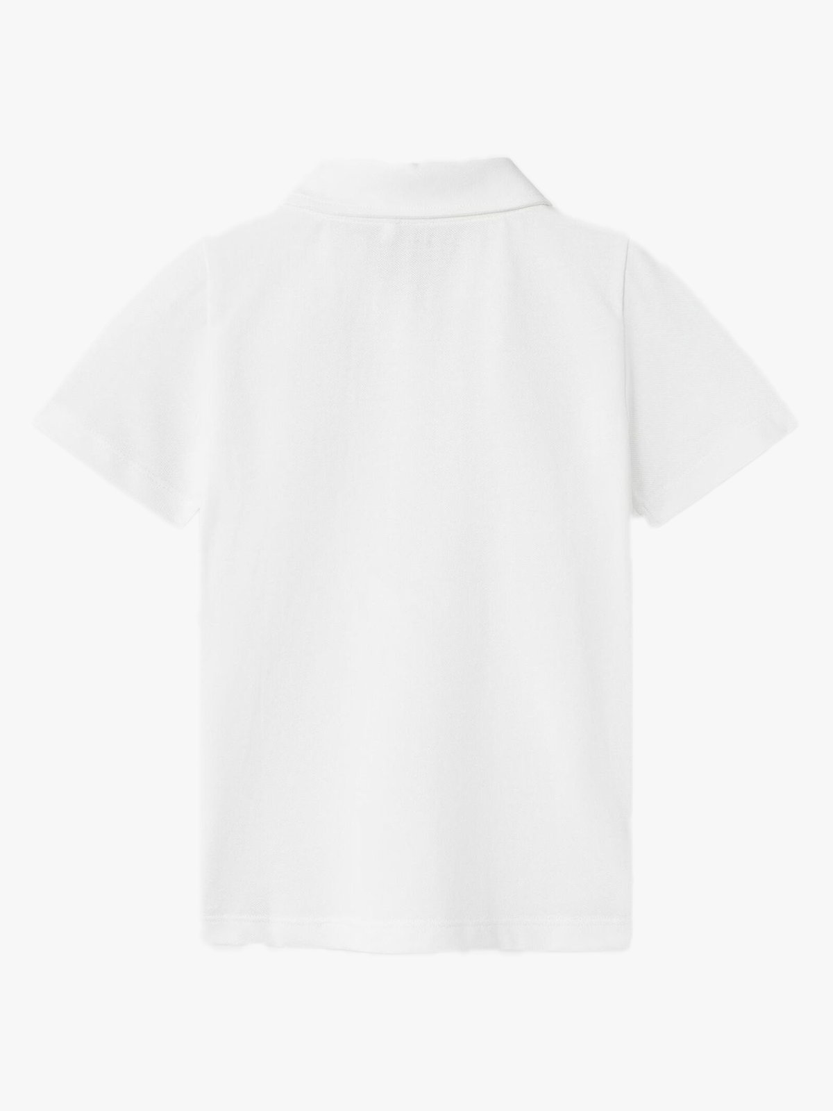 Name It Fvalde Short Sleeve Polo Top Bright White