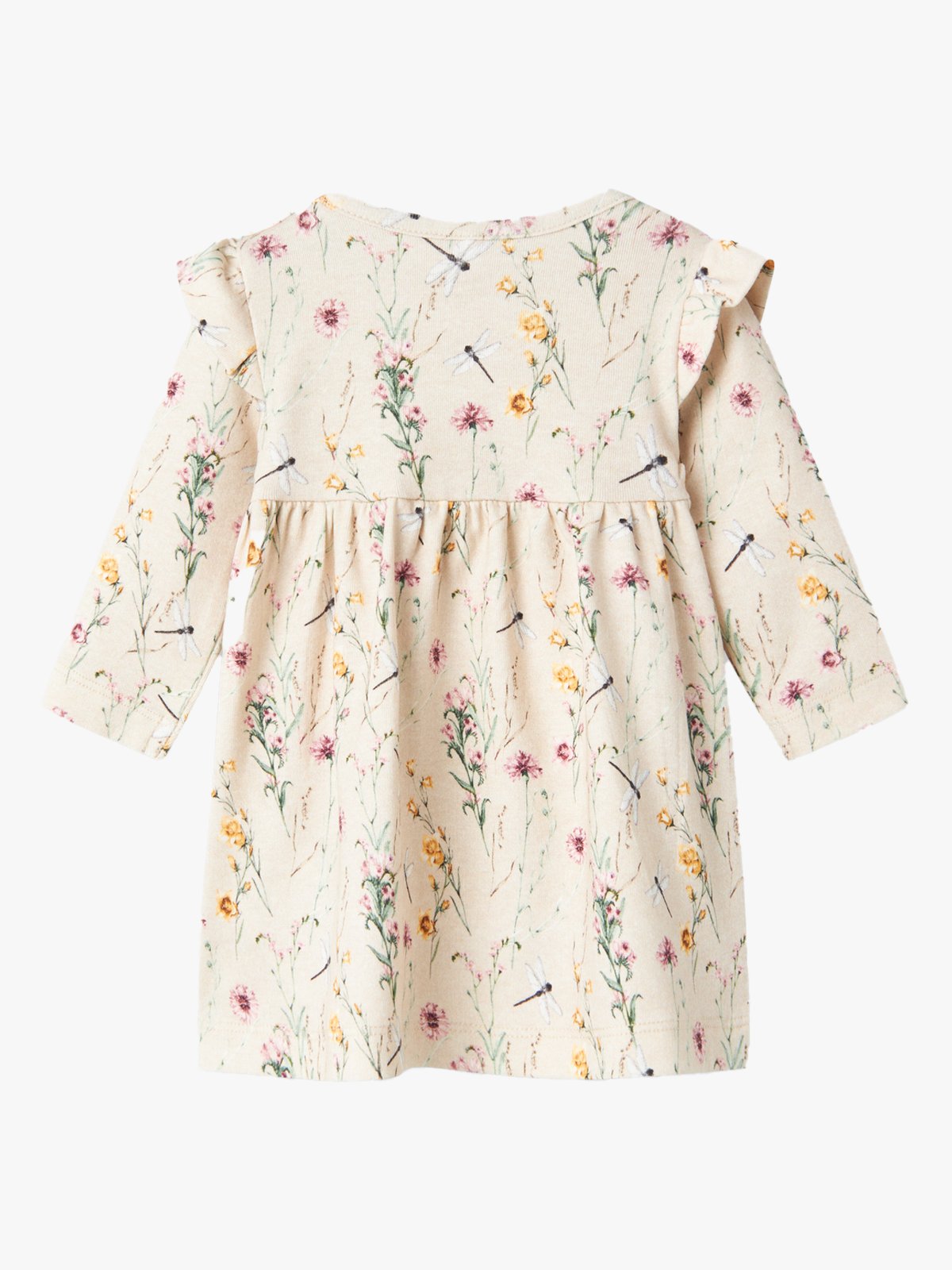 Name It Hanina M Long Sleeve Dress Peyote Melange