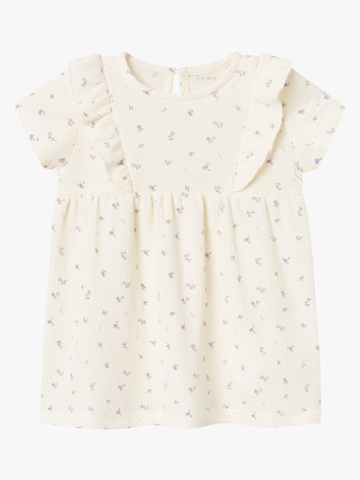 Name It Jolia Short Sleeve Dress Jet Stream