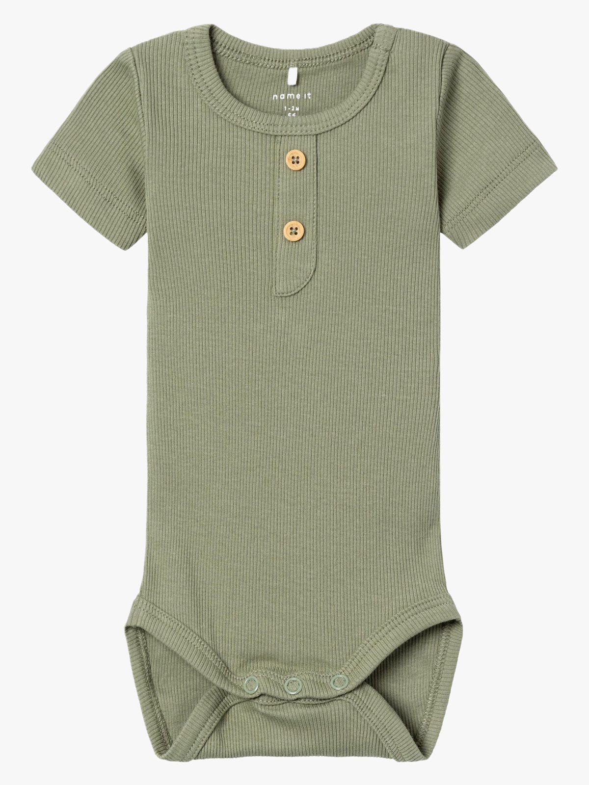 Name It Jular Short Sleeve Body Oil Green