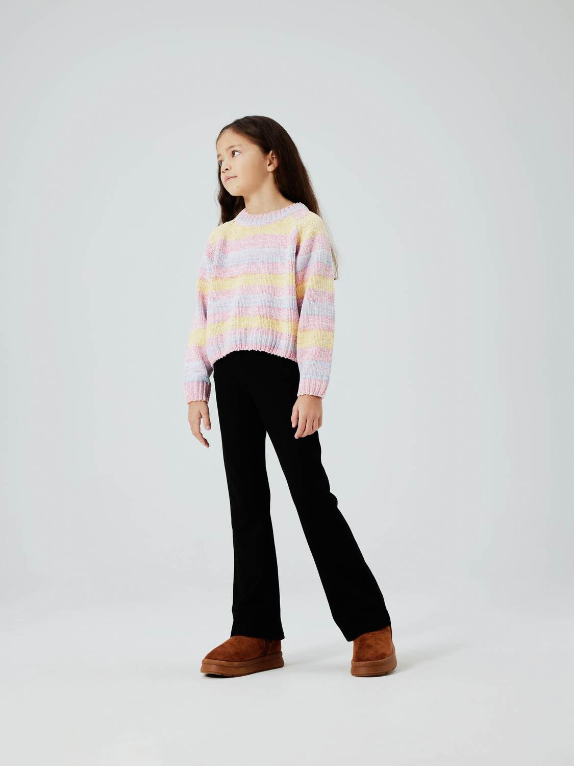 Name It Dimalie Long Sleeve Knit Cashmere Rose