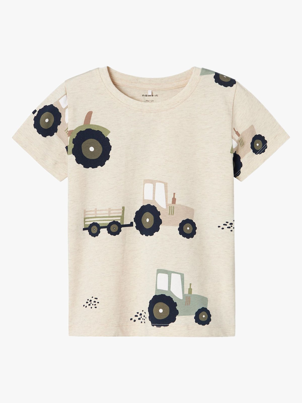 Name It Jam Short Sleeve Top Peyote Melange