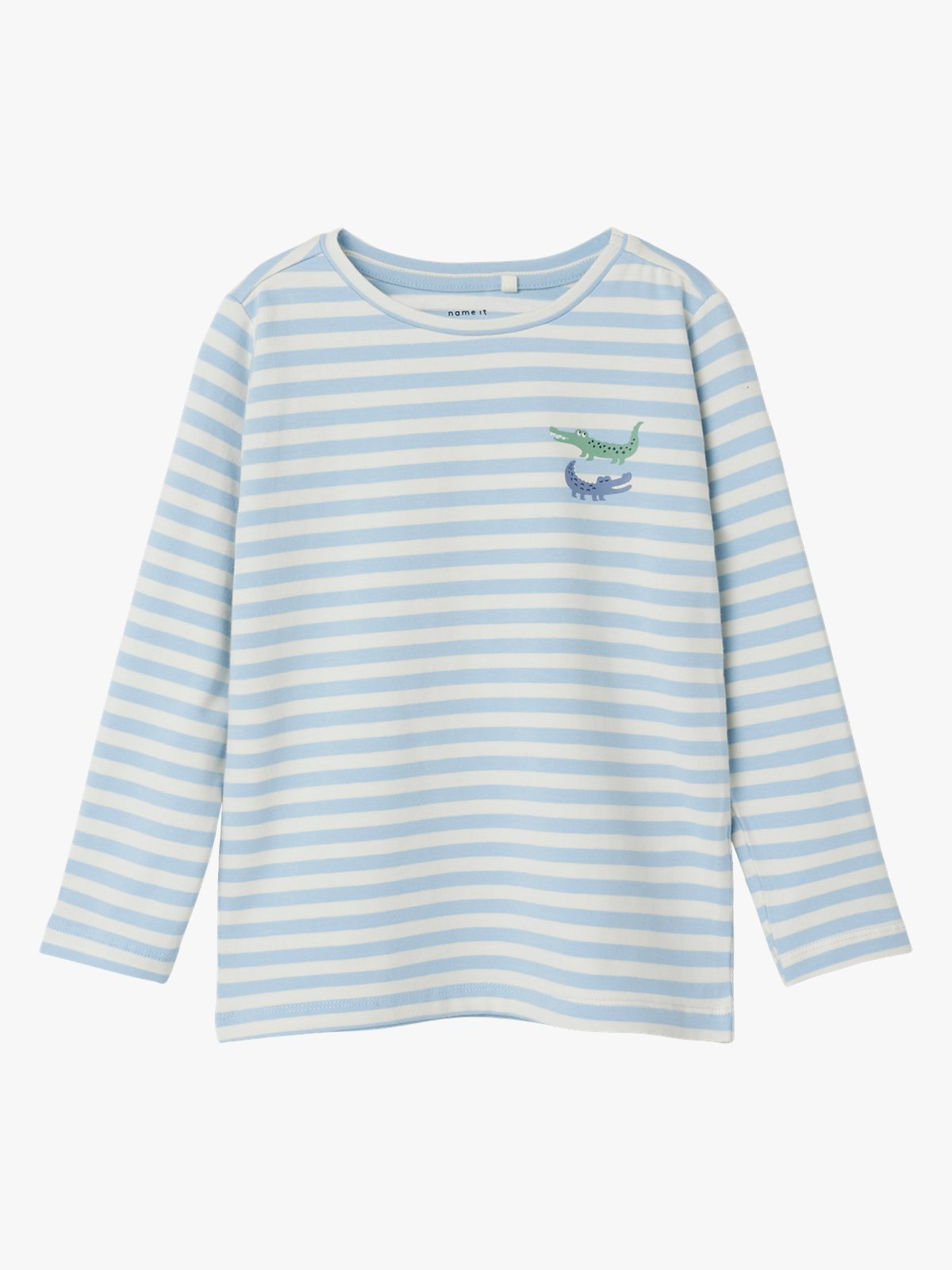 Name It Taranno Long Sleeve Top Chambray Blue