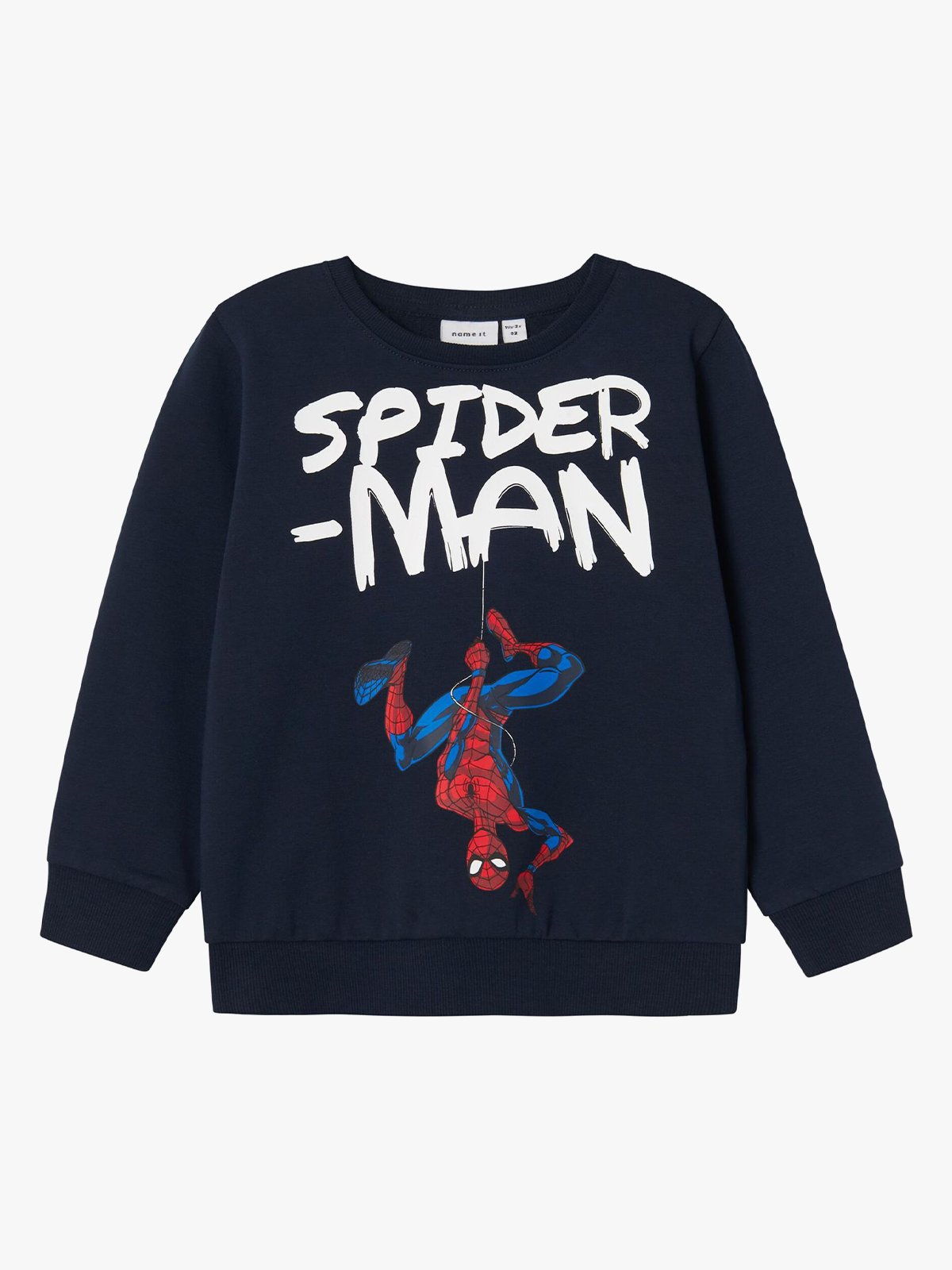 Name It Matias Spider Sweat Unb Mar Dark Sapphire