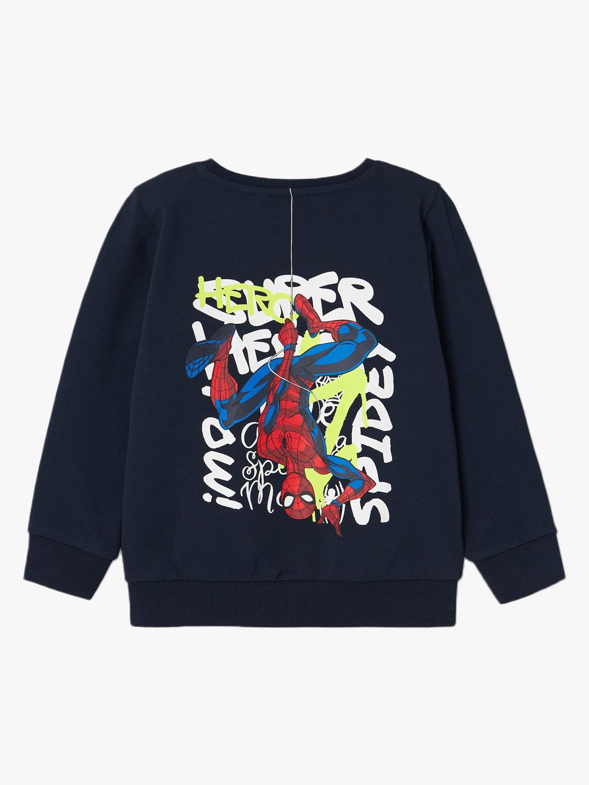 Name It Matias Spider Sweat Unb Mar Dark Sapphire