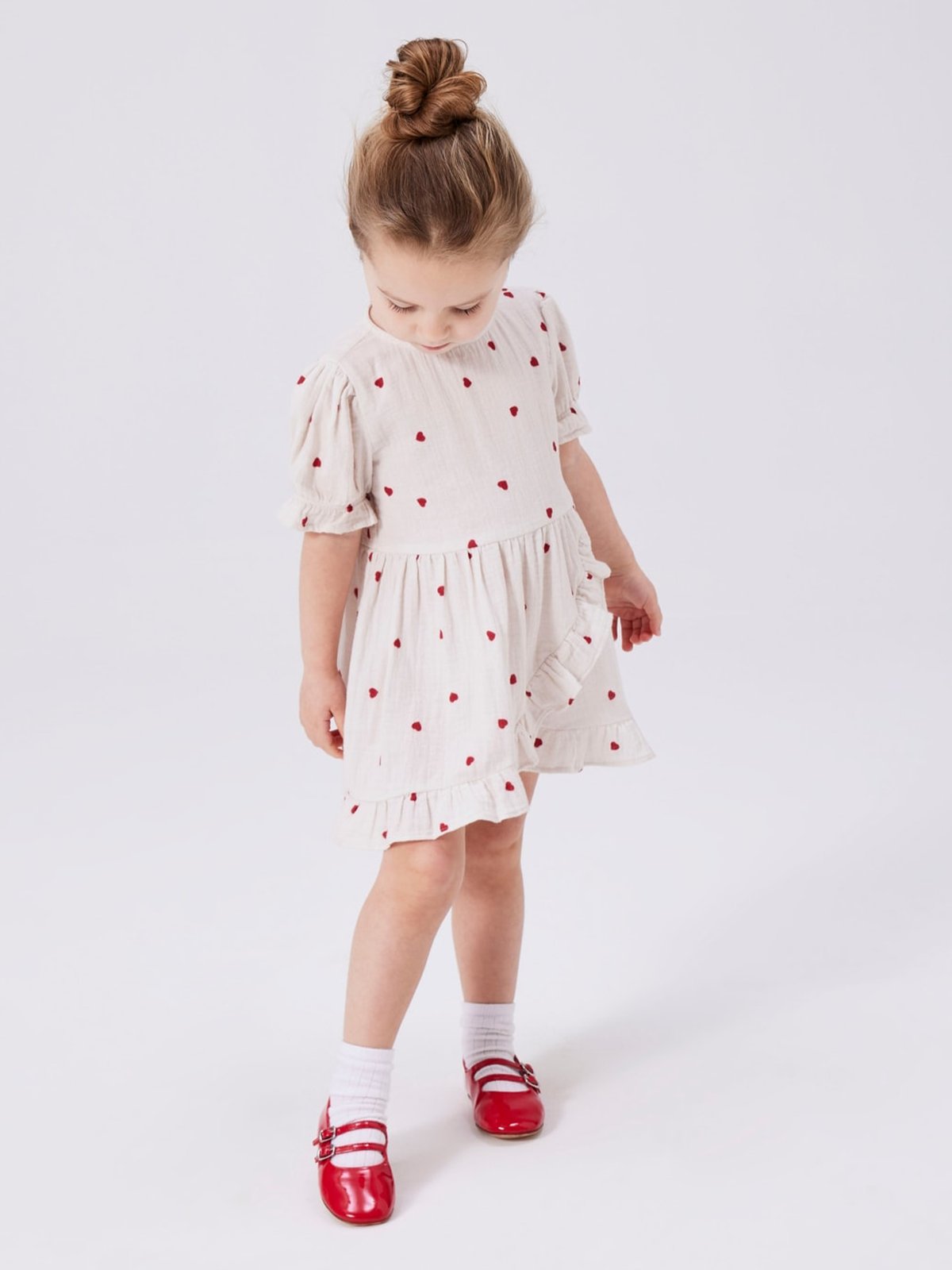 Name It Jytta Short Sleeve Dress Turtledove