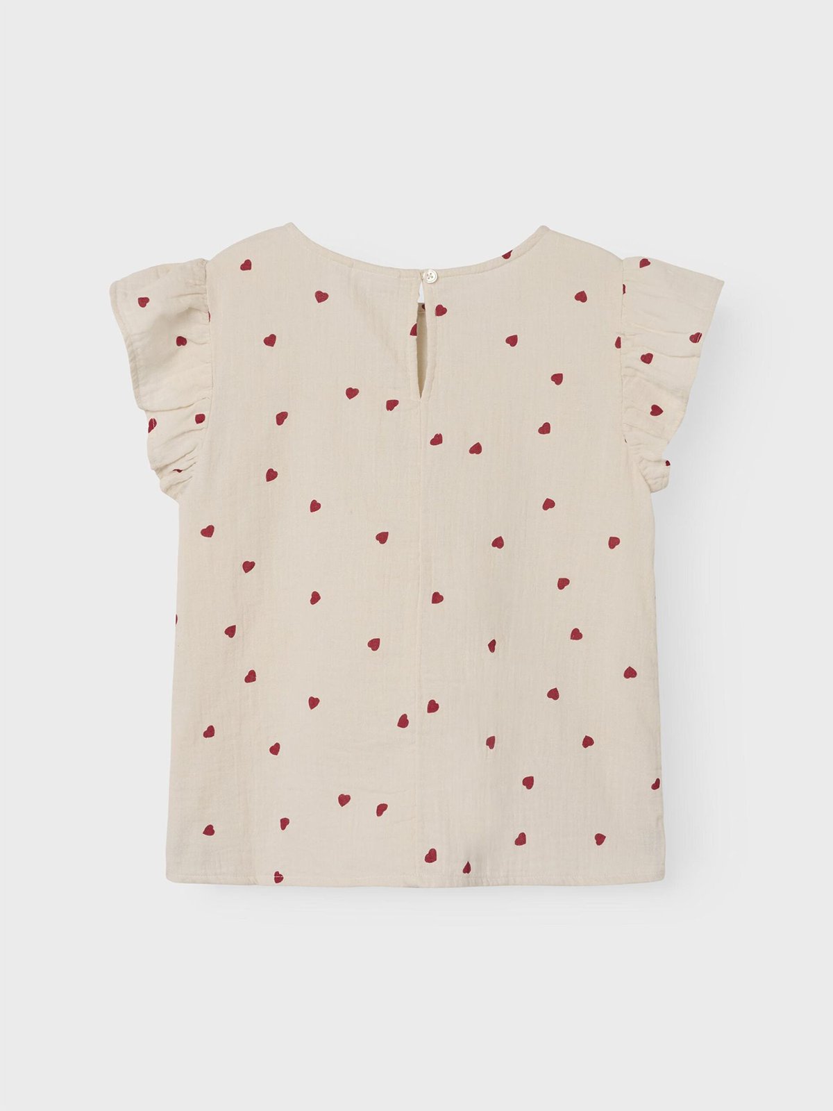 Name It Jytta Short Sleeve Short Loose Top Turtledove
