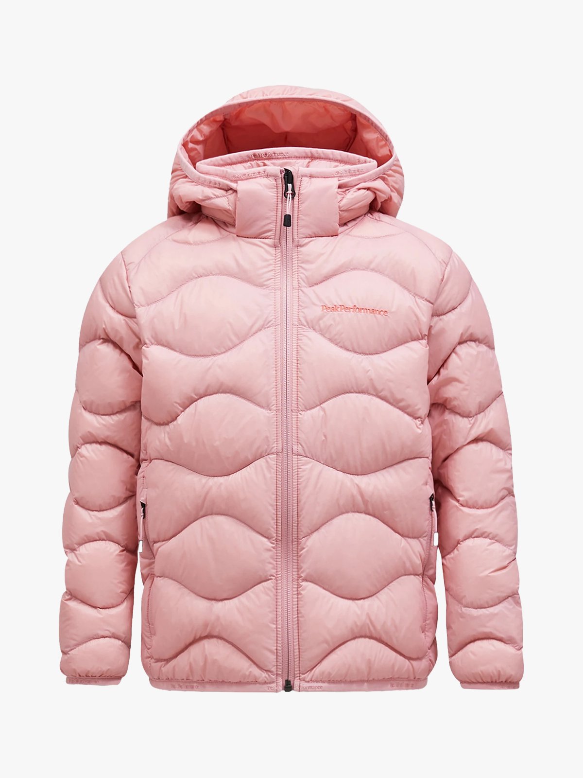 Peak Performance Jr Helium Down Hood Jacket Warm Blush