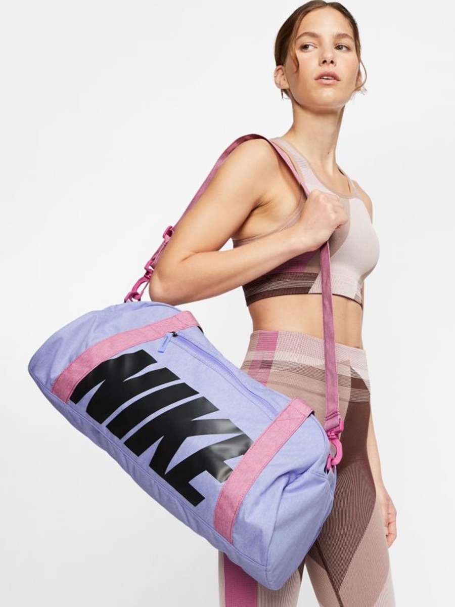 Nike Gym Club Training Duffel Bag Light Thistle/ Cosmic Fuchsia/ IronGrey