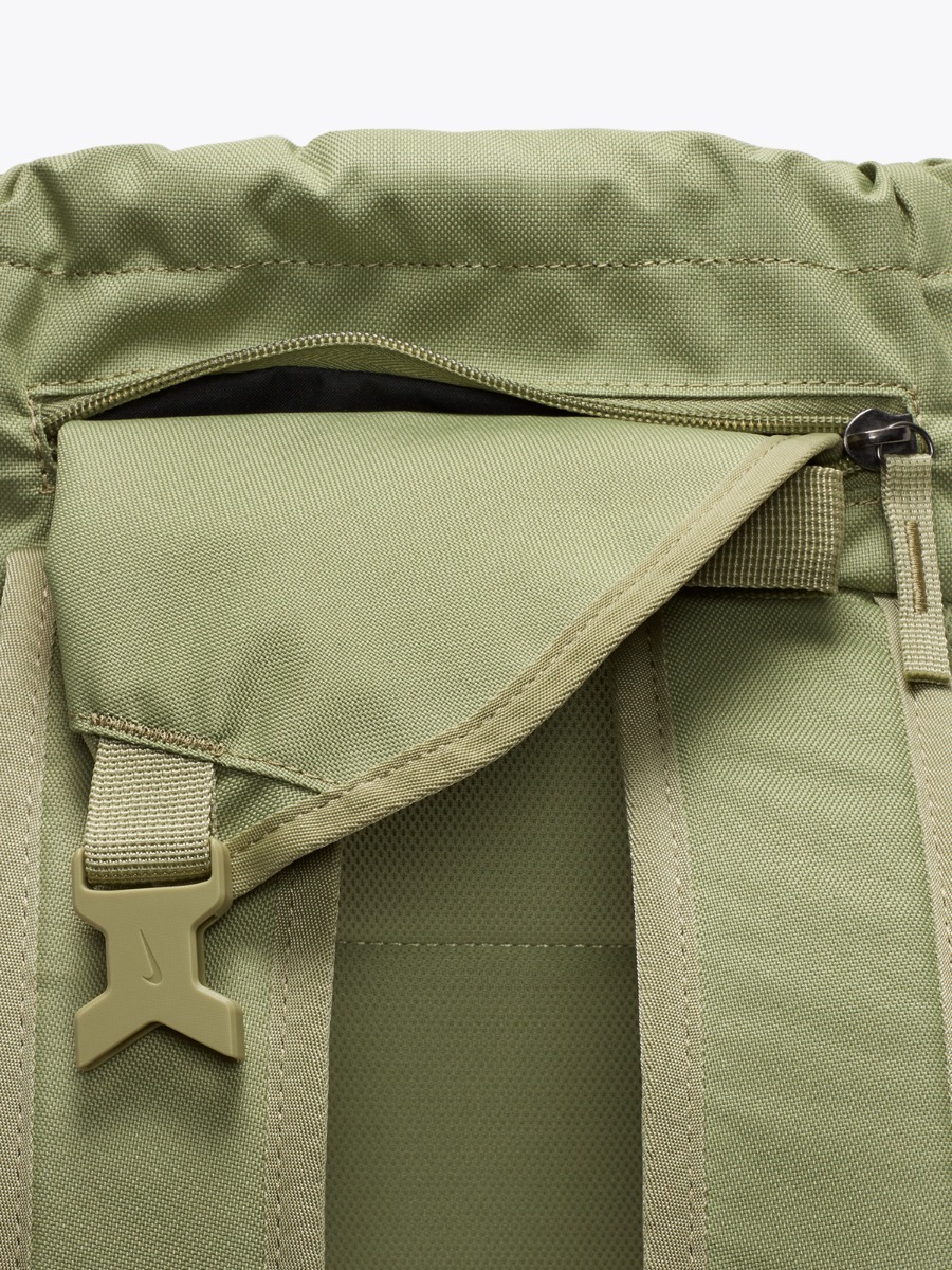 Nike Heritage Backpack Dusty Olive/ Dark Smoke Grey/ White