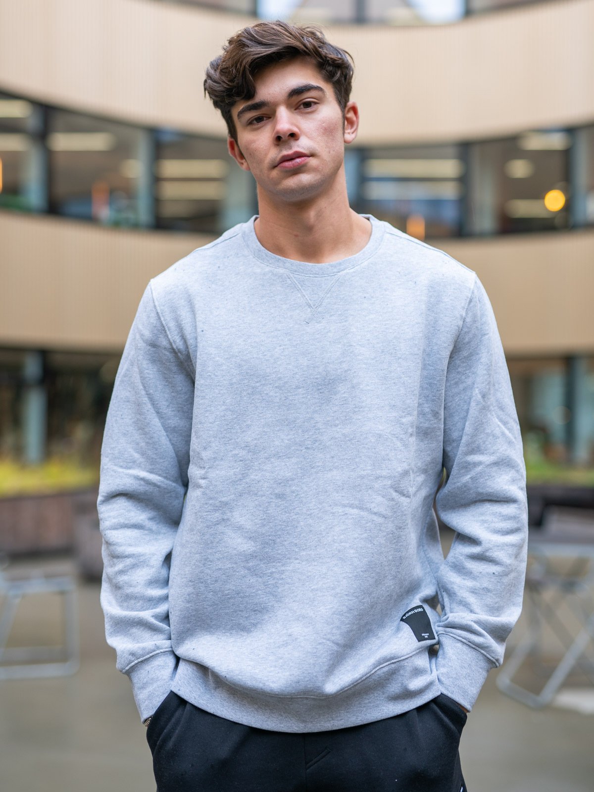 Björn Borg Centre Crew Light Grey Melange