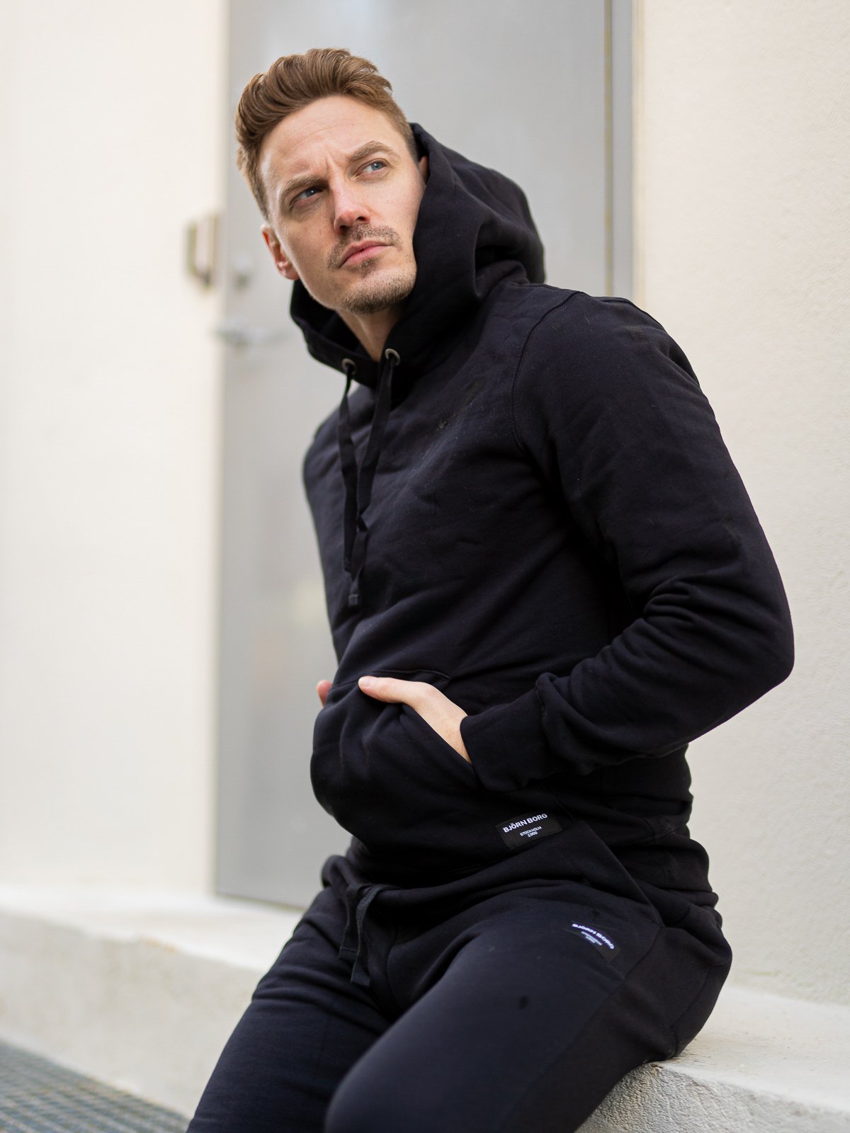 Björn Borg Centre Hood Black Beauty