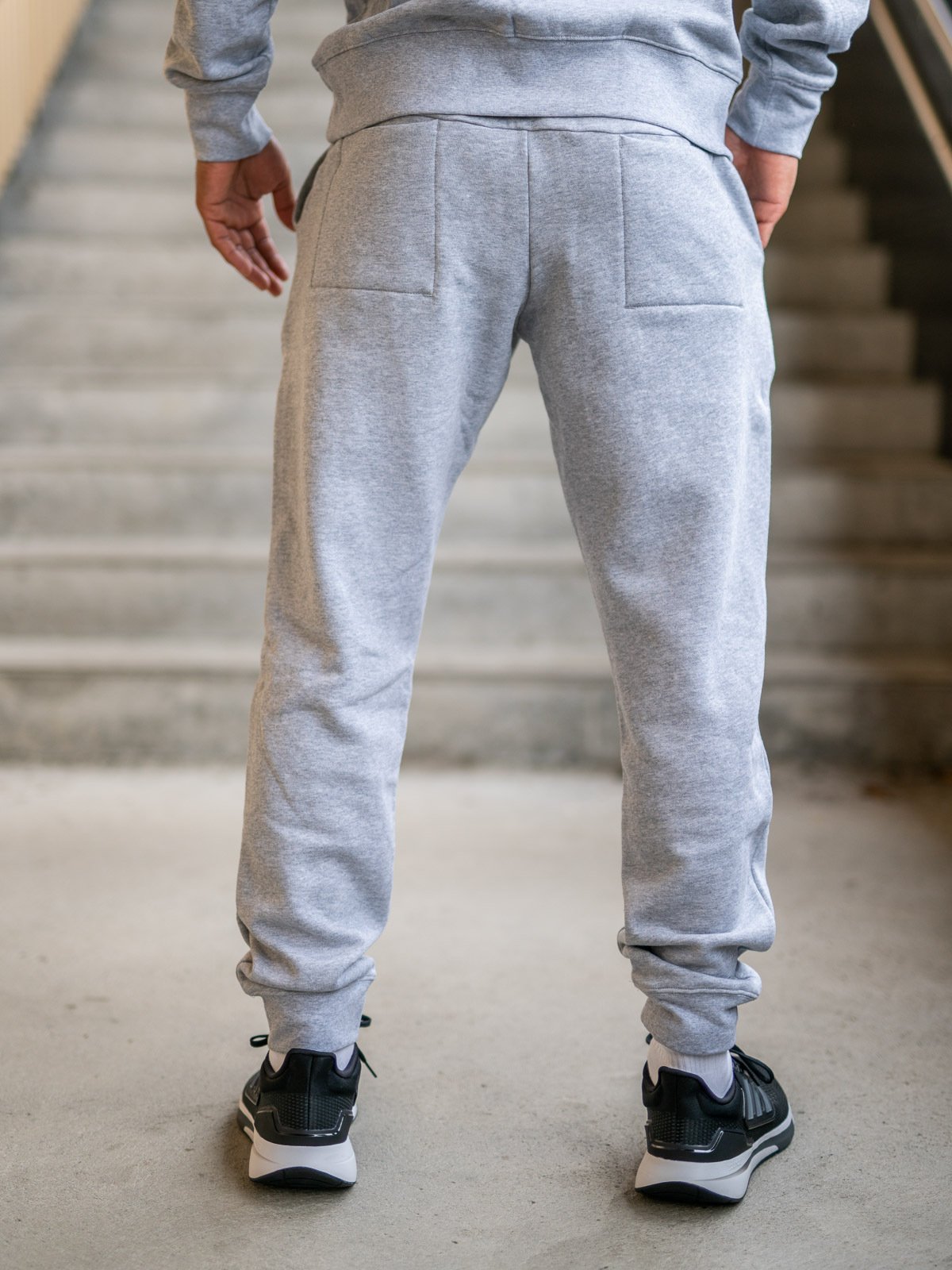 Björn Borg Centre Tapered Pant Light Grey Melange